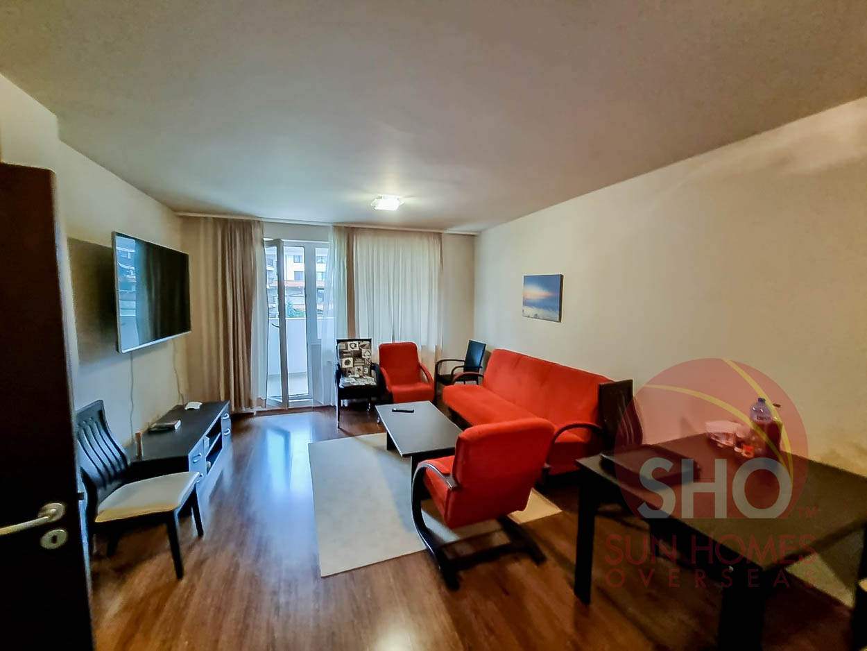 Furnished 1 bed on Bansko Royal Towers Apartment For Sale in Sun Homes Overseas Ltd